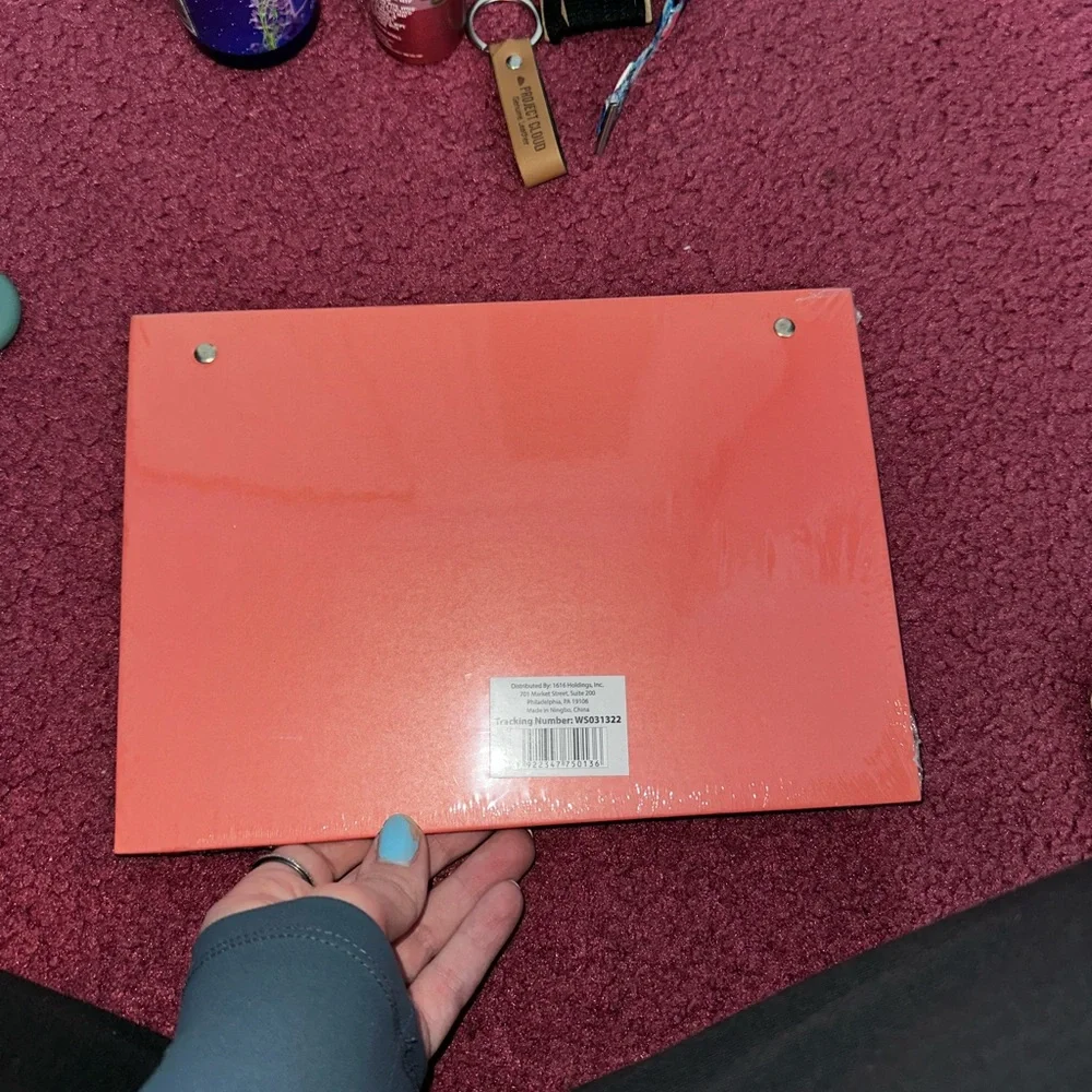 N/A notepad red